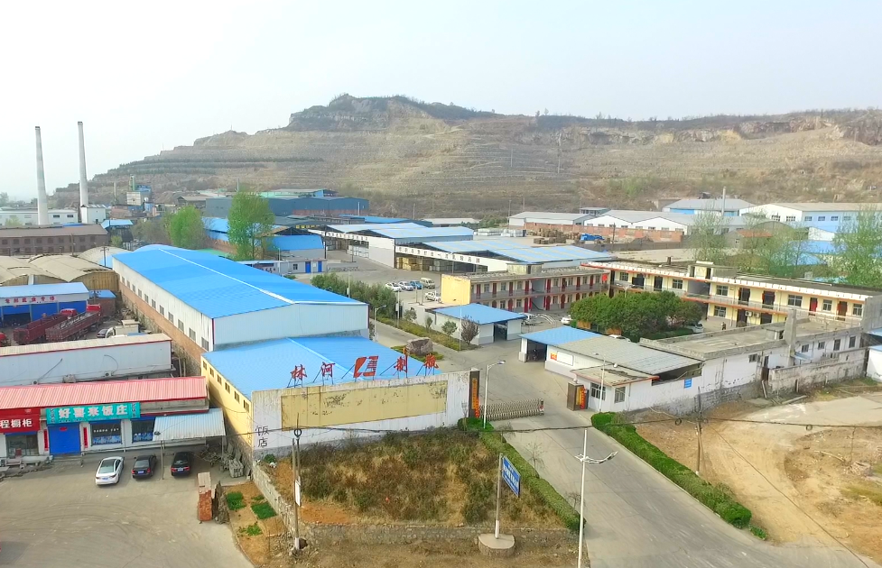 Aerial view of the Yangjiaying factory site
